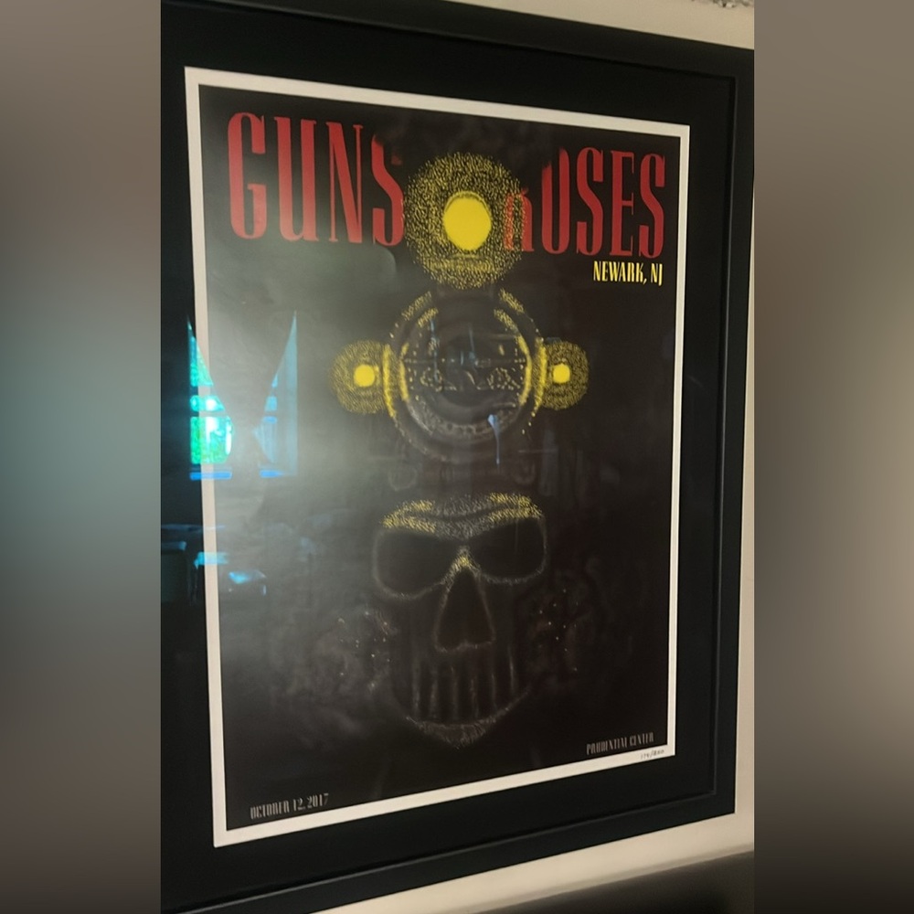 Guns N' Roses Concert Poster
